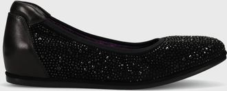 Vaneli Womens Gisel Flat In Black Suede