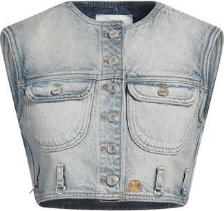 Courrèges COATS & JACKETS - Denim outerwear on YOOX.COM