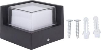 OEM Applique Da Parete A Led Crezuo Rgbw Con Cambio Colore, Impermeabile Ip65, 9w, Controllabile Tramite App, Lampada Intelligente Per Giardino, Corridoio