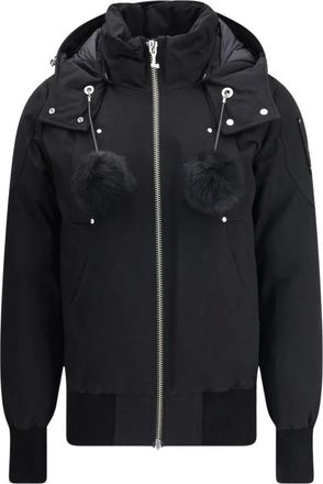 Moose Knuckles Debbie Bomber - Jackets - Mujer - Negro - S
