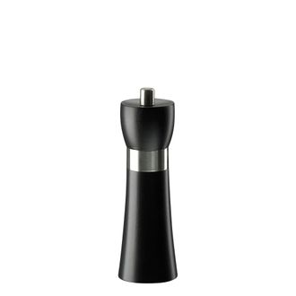 Zassenhaus Molinillo De Pimienta Zassenhaus Hamburg, Di&aacute;metro 5,8 X 18 Cm, Negro