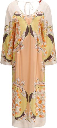 La DoubleJ Multicolor Silk Casual Womens Dress