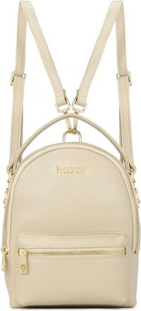 Kazar Tassen, Dames, Grijs, ONE Size, Leer, Lichtgrijze leren handtas-rugzak