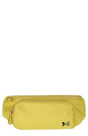 Under Armour Studio Water Repellent Crossbody Bag in Yellow Shade //Black at Nordstrom