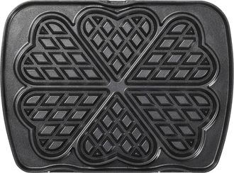 Lagrange Par De Platos Para 6 Gofres De Coraz&oacute;n Para Una Plancha De Gofres Premium - 010522