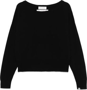 Extreme Cashmere N&ordm;402 Debby trui - Zwart