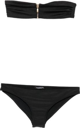 Balmain Bandeau Bikini - Dames - Bikinis - Zwart - L - Badmode