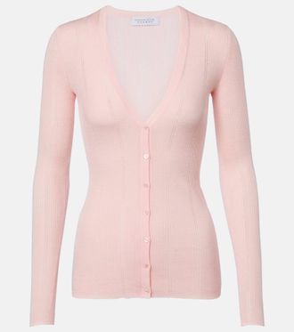 Gabriela Hearst C&aacute;rdigan acanalado Lillian de lana