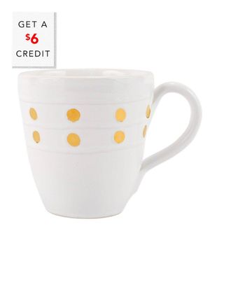 Vietri Vietri Medici Gold Mug With $3 Credit