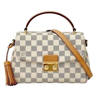 Louis Vuitton Pre-owned Vintage Schoudertas - Dames - Pre-owned - Grijs - Maat: ONE Size Leer