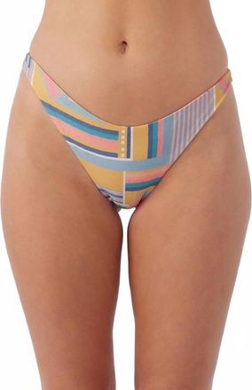 O'Neill Arta Geo Flamenco Bikini Bottoms In Mimosa