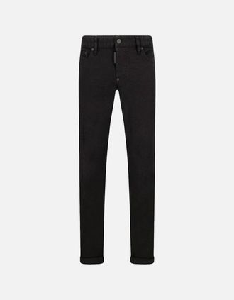 Dsquared2 Mens Dsquared2 Slim Fit Black Jeans - Size: 32/32