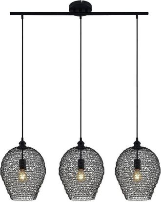 Lindby Benja in Nero da Metallo - Lindby