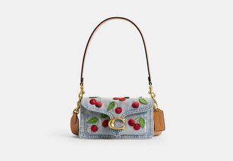Coach Tabby Shoulder Bag 20 With Cherry Embroidery