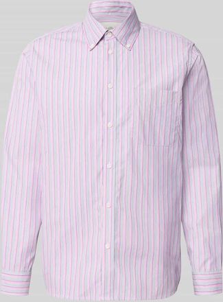 Les Deux Regular Fit Freizeithemd mit Button-Down-Kragen Modell Kent in Pink, Gr&ouml;&szlig;e XXL