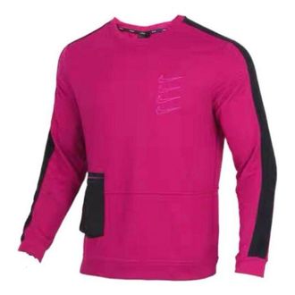 Nike Mens Nike Logo Embroidered Side Zipper Pocket Long Sleeves Red CJ4624-620