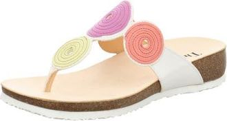 Think Julia Circles Flip Flop in Bianco/Kombi at Nordstrom, Size 6-6.5Us