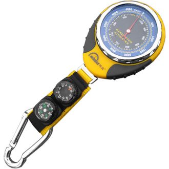OEM Alt&iacute;metro Digital Port&aacute;til Y Multifuncional Para Acampar Al Aire Libre, Senderismo Y Escalada. Modelo: Amarillo