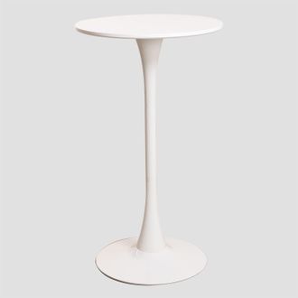 Sklum Mesa Alta Redonda En Mdf Y Metal (&oslash;60 Cm) Ivet Style Sklum