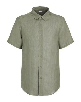 8 by YOOX LINEN S/SLEEVES REGULAR-FIT SHIRT