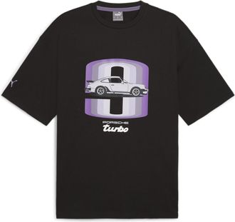 Puma Mens Porsche Legacy Graphic T-Shirt, Puma Black 911, Medium