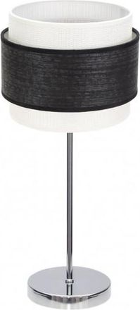 Fabrilamp Fabrilamp - Lampada Da Tavolo Bicolore Modello Myriam 1light Chrome/black Wood