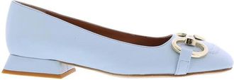 Paris Punk Nappa Chain Loafer - Dames - Ballerinas - Blauw - 38 EU - Leer - Schoenen