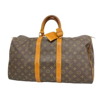 Louis Vuitton Vintage, unisex, Bruin, ONE Size, Pre-owned Weekendtas
