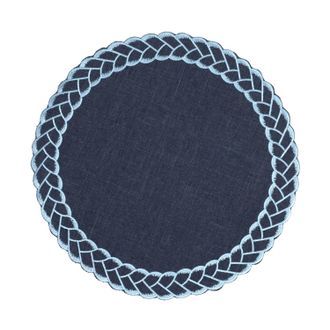 KASANOVA Tovaglietta tonda 38 cm bordata