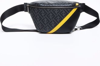 Fendi Gray Zucca Fanny Pack (Pre-Owned)