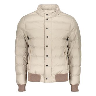 Moorer Down Jackets, male, Beige, 3XL, Bomber Jacket