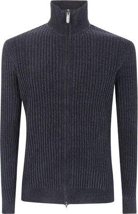 Roberto Ricci Design Rrd, Truien & Vesten, Heren, Blauw, S, Velvet Rave Full Zip Knit