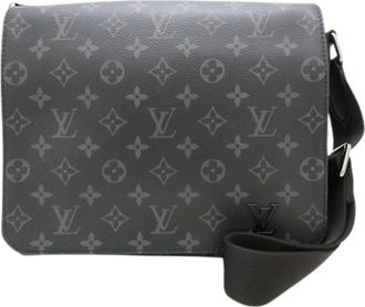 Louis Vuitton Pre-owned Monogram Eclipse Schoudertas - Heren - Vintage Schoudertas - Zwart - ONE Size - Vintage