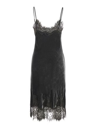 Gold Hawk Coco Dress - Gray