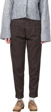 Mason's New York Jogger - Dames - Broeken - Bruin - Maat: XS Katoen