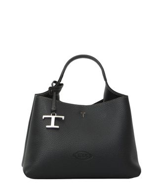 Tod's Black T Timeless Micro Tote