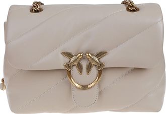 Pinko Love Classic Puff Sheepskin Shoulder Bag