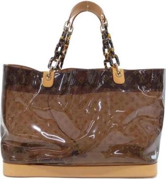 Louis Vuitton Pre-owned Cabas Ambre Monogram Tote Bag - Dames - Vintage Shopper - Bruin - ONE Size - Vintage