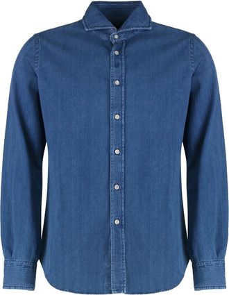 Moorer Uomo, Magliette, Blu, M, new