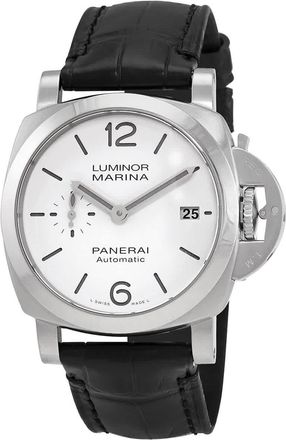 Officine Panerai Luminor Quaranta Automatic White Dial Mens Watch PAM01371