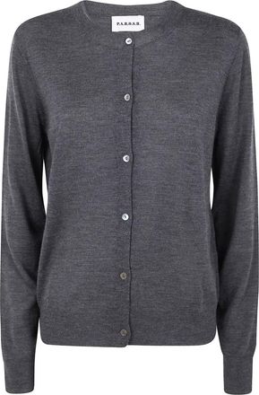 P.A.R.O.S.H. Cardigan con bottoni - Grigio