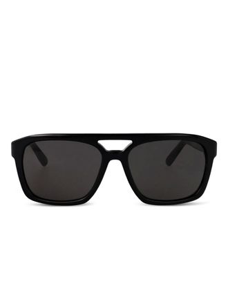 GCDS pilot-frame sunglasses - Black