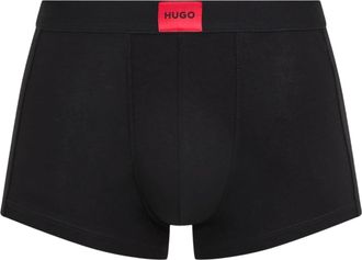 HUGO BOSS Heren Galaxy Boxershorts (Set van 3) (Zwart)