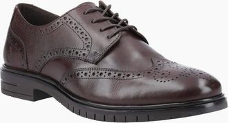 Hush Puppies Mens Santiago Mens Brogues - Brown - Size: 10