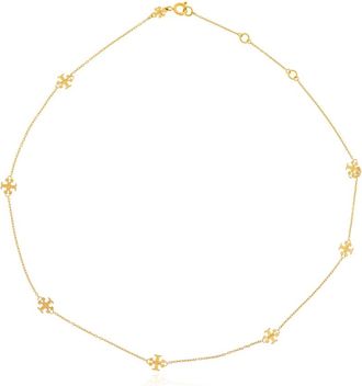 Tory Burch Ketting met Bedels - Dames - Kettingen - Geel - ONE Size - Accessoires