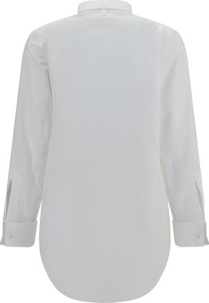 Maison Margiela Womens Tuxedo Shirt White Cotton
