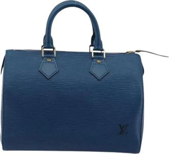 Louis Vuitton Pre-owned Handbags, female, Blue, Size: ONE SIZE Pre-owned Speedy Handbag