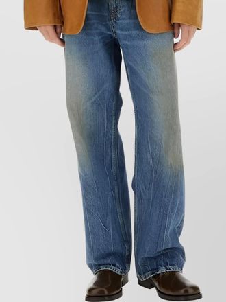 Our Legacy leather blazer with vent and pockets