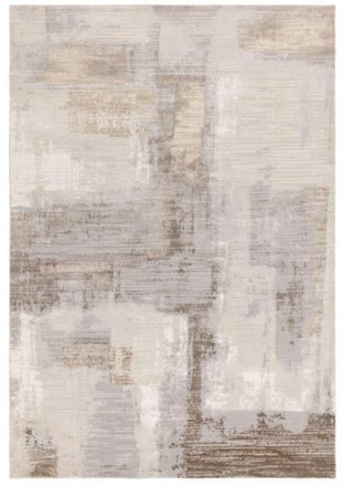 Novatrend Alfombra de sal&oacute;n moderna Beige 160x230 cm