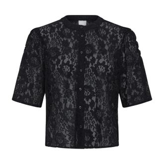Ichi Ichi - Blouses & Hemden - Dames - Blouses & Shirts - Zwart - Maat: XL